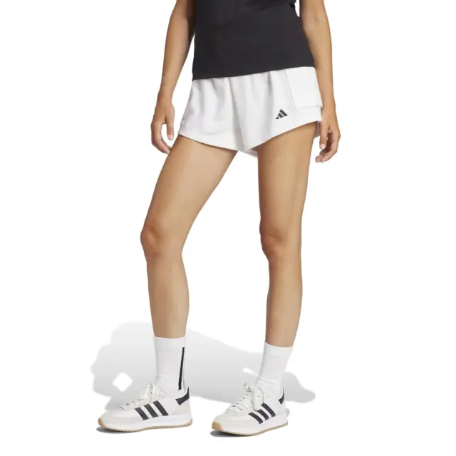 adidas Essentials Small Logo French Terry Cargo Short (JD9945-White) - Λευκό