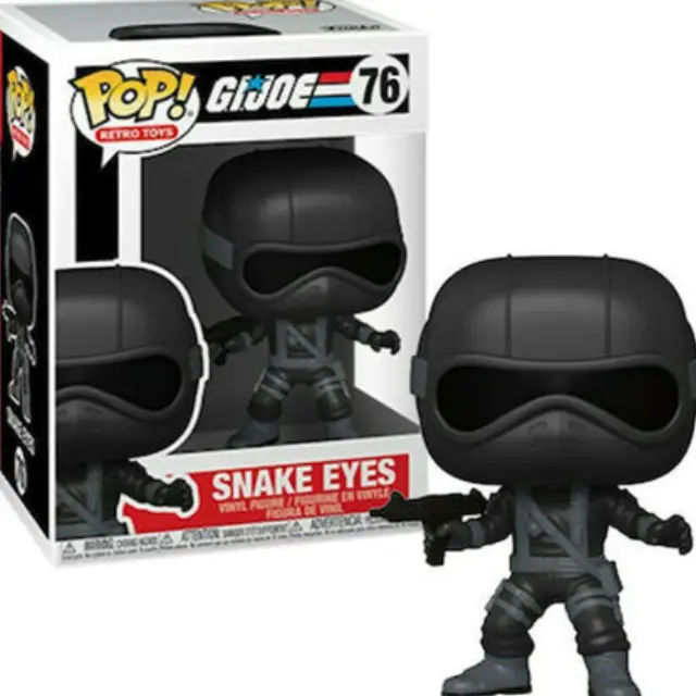 Funko Pop! Retro Toys: G.i. joe - Snake Eyes #76 Figure