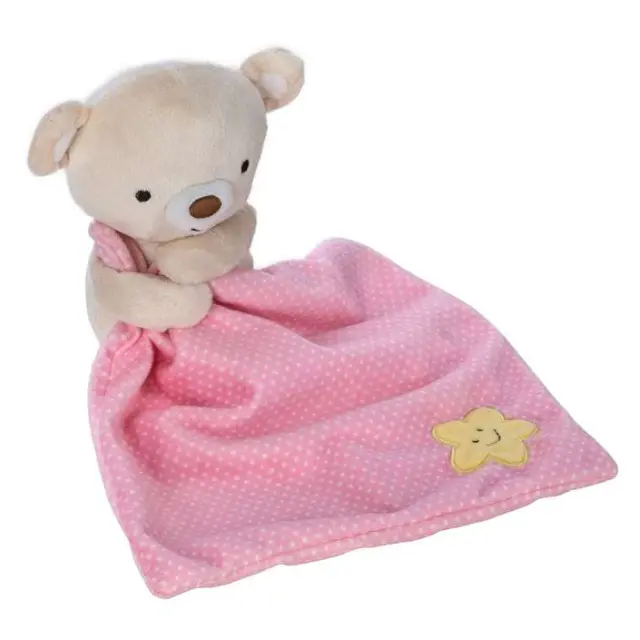 Free2Play My First Snuggle Friend Πανάκι Παρηγοριάς Αρκουδάκι Pink 3