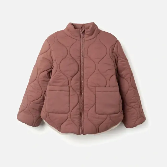 Zippy Puffer Μπουφάν σε Σάπιο Μήλο Χρώμα για Κορίτσι