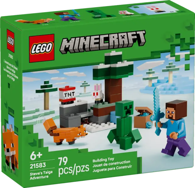LEGO® Minecraft Steve's Taiga Adventure για 6+ Ετών 79τμχ - 21583 2