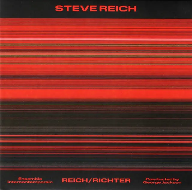 Steve Reich / Ensemble Intercontemporain Conducted By George Jackson (23) - Reich/Richter (Vinyl)