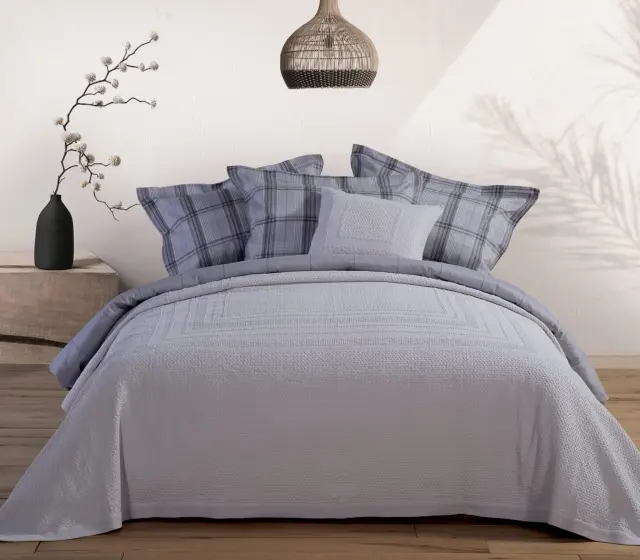 ΚΟΥΒΕΡΤΑ ΥΠΕΡΔΙΠΛΗ BERNARD 230X250 GREY NEF NEF