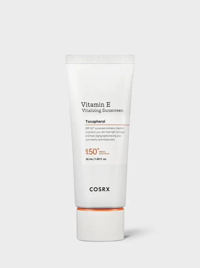 COSRX Vitamin E Vitalizing Sunscreen SPF 50++++ - Αντιηλιακό με υψηλή αντιοξειδωτική προστασία