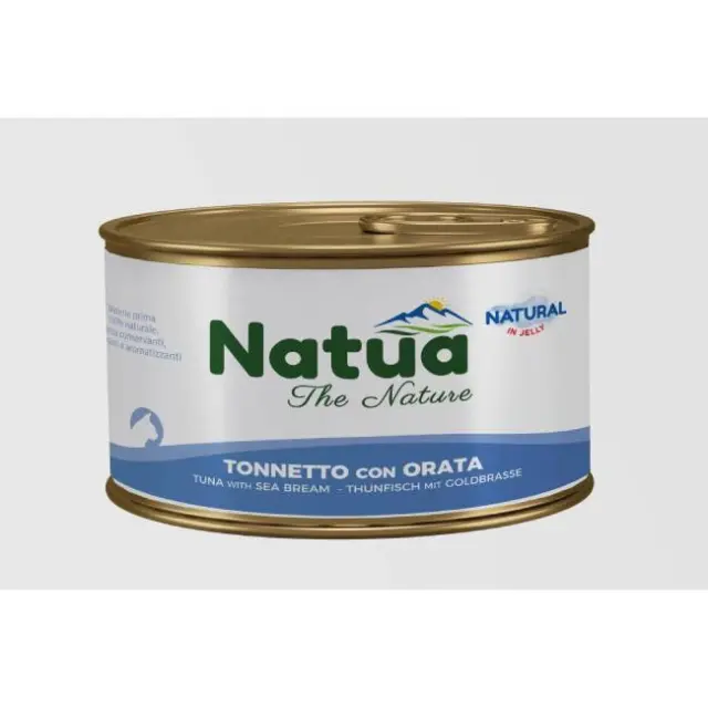 Natua Adult Tuna & Sea Bream Κονσέρβα για Γάτες με Τόνο & Τσιπούρα 85gr