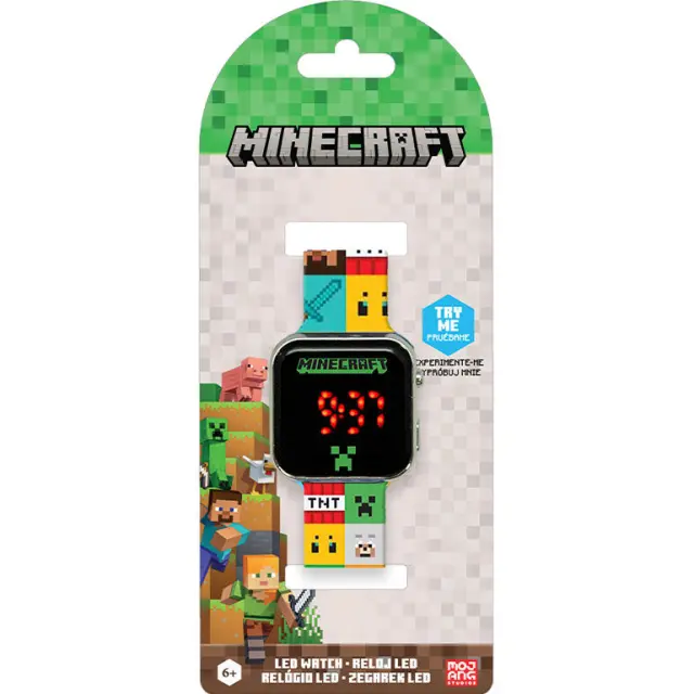 Παιδικό Ρολόι MINECRAFT led watch 3