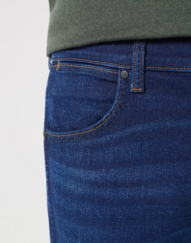 Wrangler Ανδρικό GREENSBORO 803 NIGHT SHADE Τζιν Παντελόνι – Dark Blue - 44W 34L 3