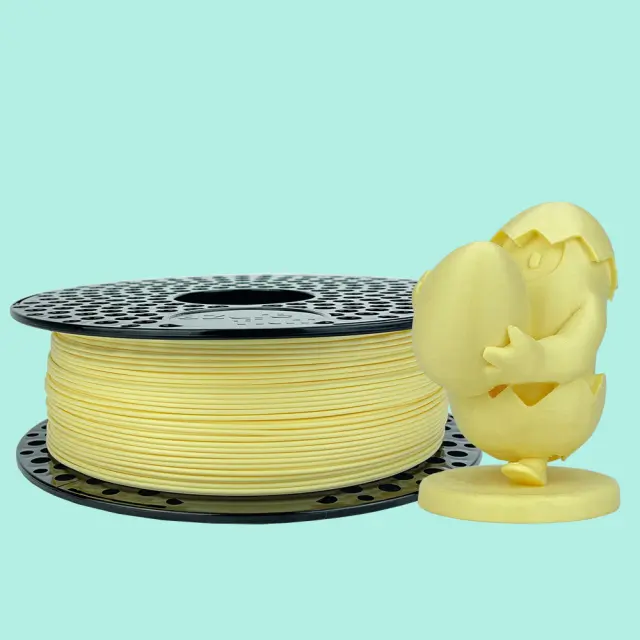AzureFilm PLA 1.75mm Banana Yellow Pastel 1kg 2