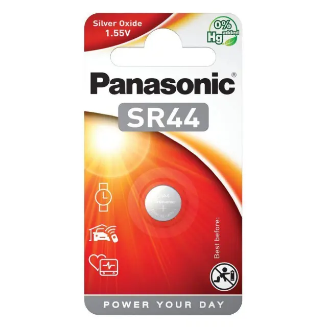 PANASONIC Silver SR44 μπαταρία ρολογιών 1 τμχ