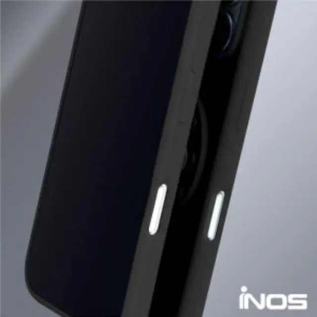 Θήκη Silicon & PC inos Apple iPhone 16 Pro με Suction Cup Μαύρο N70860 2