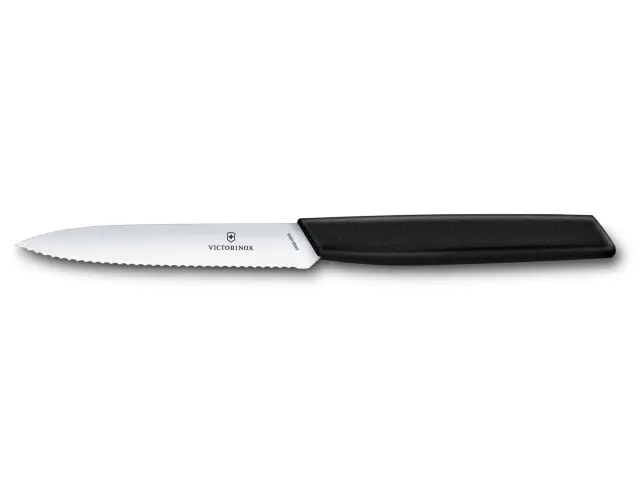 Μαχαίρι Γενικής Χρήσης Victorinox Swiss Modern με μήκος λεπίδας 10cm - Black6.9003.10W 2
