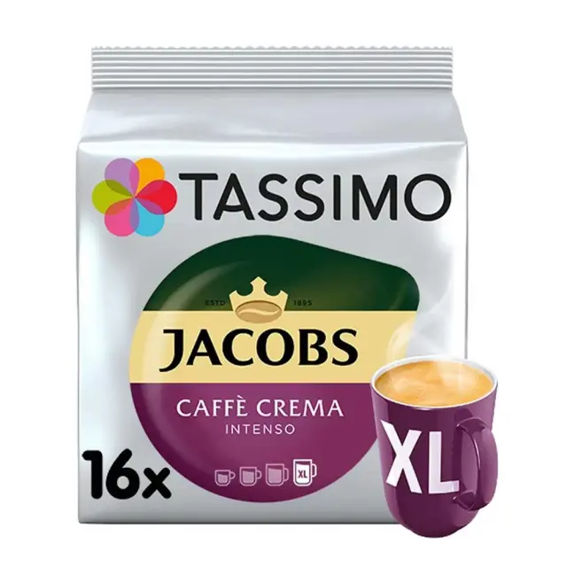 Cafe Crema Intenso Κάψουλες Tassimo 16τμχ