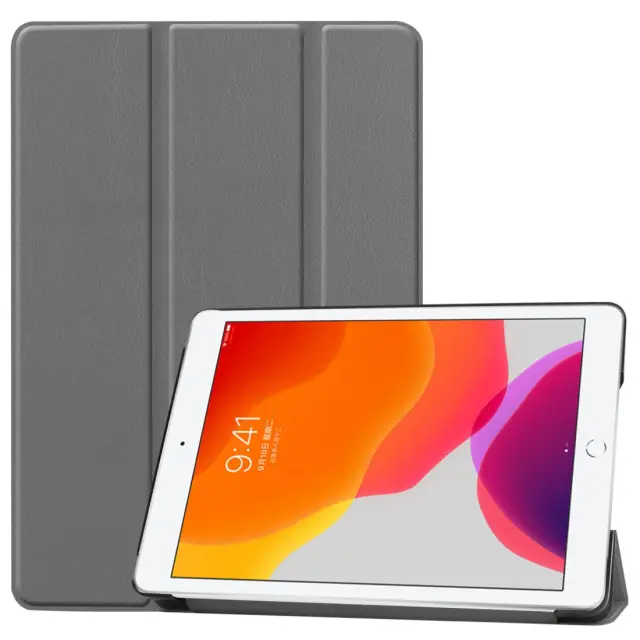 Θήκη 3 Fold Με Δυνατότητα Stand για iPad 10.2- Grey OEM 2