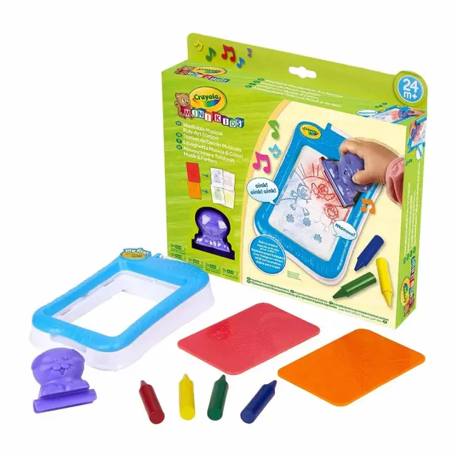 Μουσικός Πίνακας Ζωγραφικής Crayola Mini Kids 2