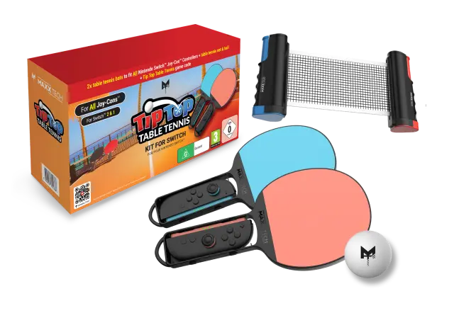 Maxx Tech Tip Top Table Tennis Kit - Nintendo Switch 2 & Nintendo Switch - Nintendo Switch 2
