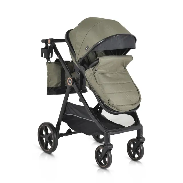 Moni Tokyo 2 σε 1 Καροτσάκι μωρού 0-22kg πράσινο 3800146236205