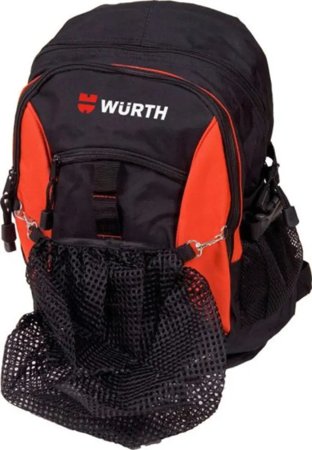 Wurth Τσάντα Εργαλείων Πλάτης Μαύρη 14 lt (0899032943)