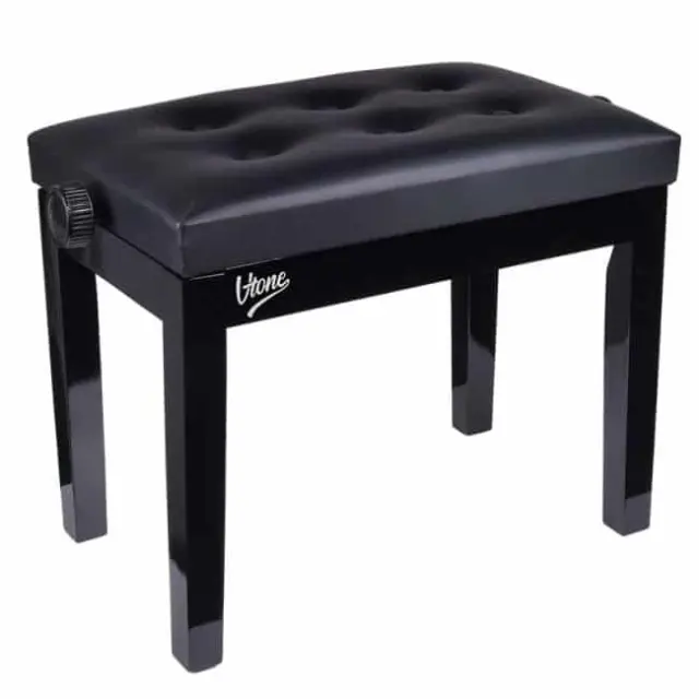 V-TONE BENCH 1 BK seat for grand piano upright piano BLACK