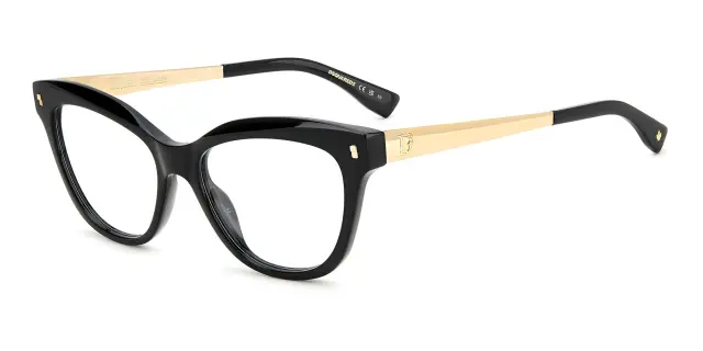 Dsquared2 Σκελετός Γυαλιών Cat Eye Μαύρος D2 0095 807