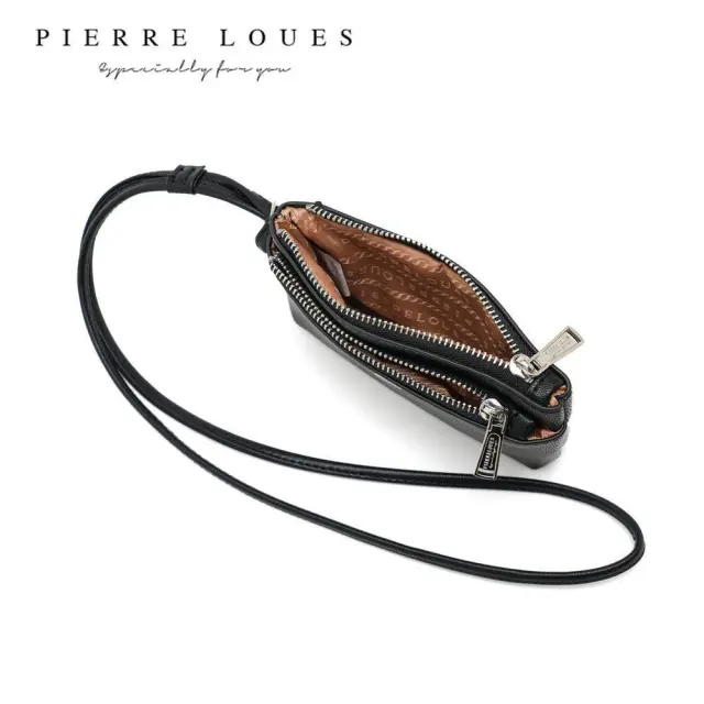 Μικρό Πορτοφόλι Γυναικείο Pierre Loues PL967-54 μαύρο - One Size 3