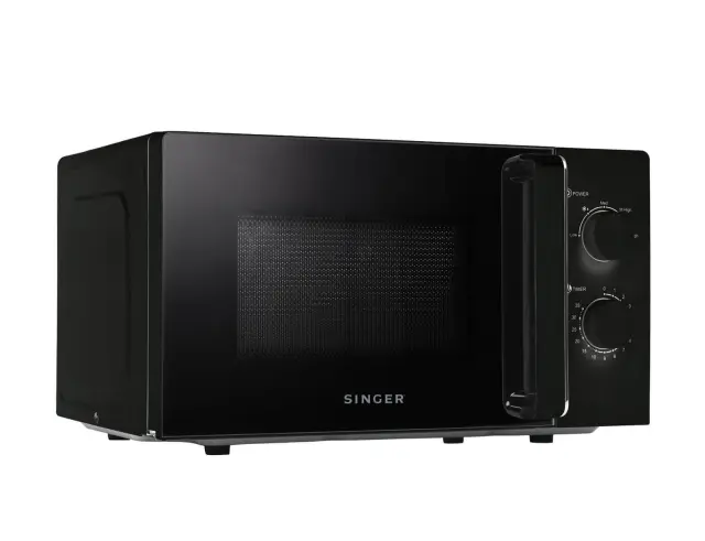 Φούρνος μικροκυμάτων Singer MW 20BL P70 με χωρητικότητα 20L και ισχύ μικροκυμάτων 700W739286