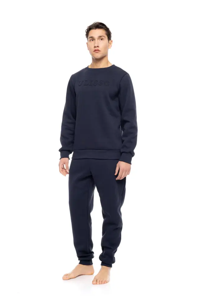 WN-M117 - Yacht Blue - MENS HOMEWEAR ULISSE LOGO 3
