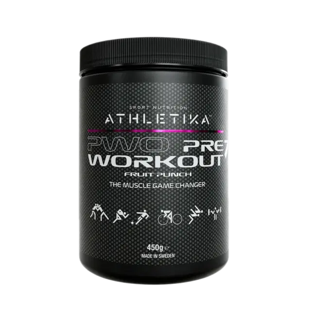 ATHLETIKA PWO Pre Workout 450g Fruit Punch (83804)