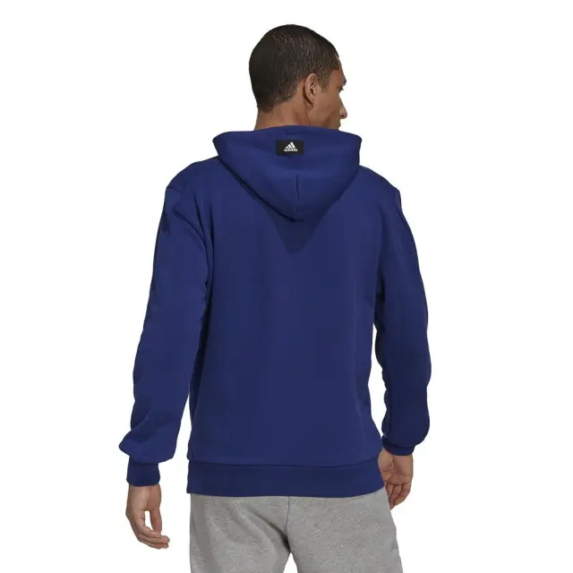 adidas Sportswear Future Icons Bar Hoodie (GR4106-Blue) - Μπλέ - S 2