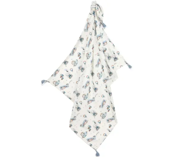 Bamboo Κουβερτα Swaddle Simbo 100x120