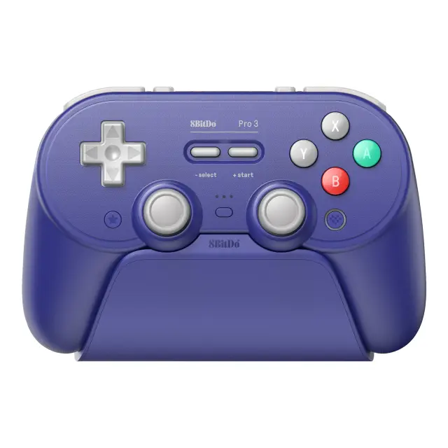 8Bitdo - Pro 3 Bluetooth Gamepad - Purple - Nintendo Switch 2