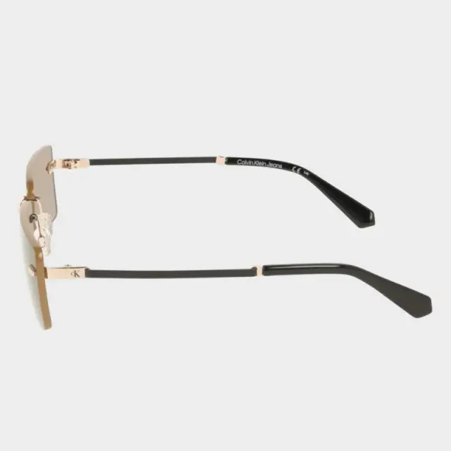 Calvin Klein - Γυναικεία Γυαλιά Ηλίου CKJ25206S-719 με Μπεζ Μεταλλικό Σκελετό και Μπεζ Φακό 3