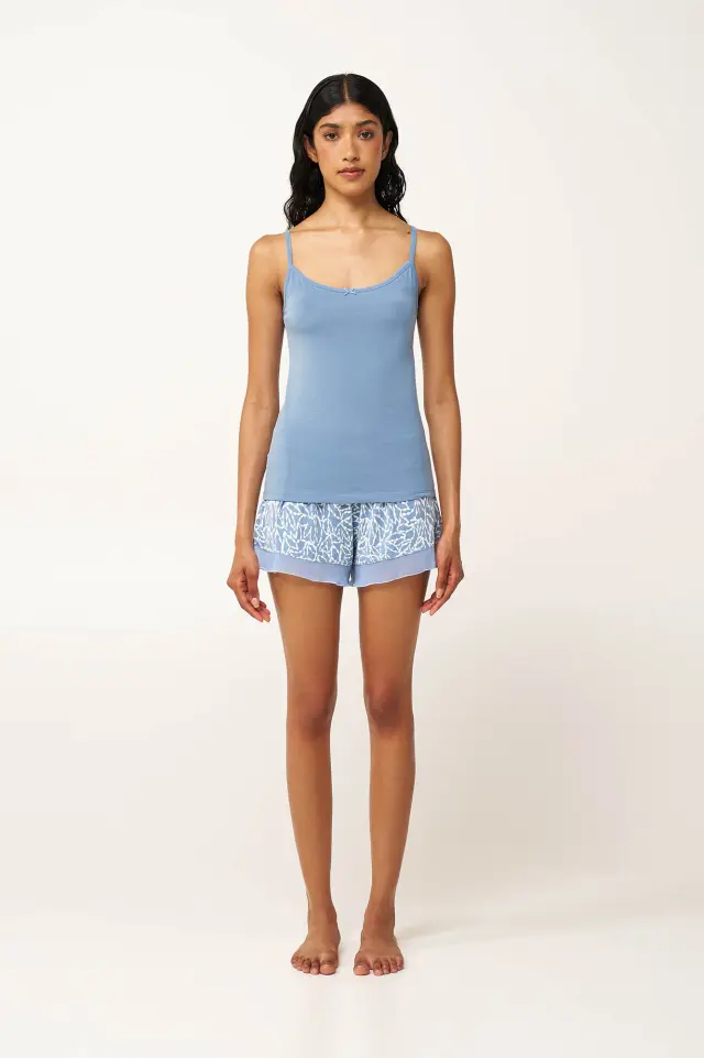 Γυναικείο Cheeky Σορτσάκι Micromodal Vamp 24089 BLUE RAIN 2