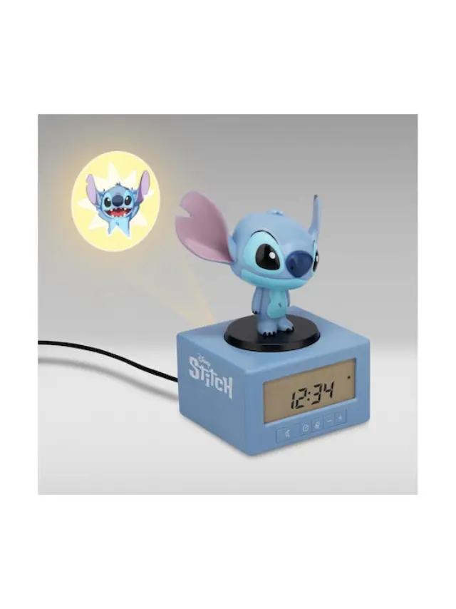 Paladone Disney: Stitch Ξυπνητηρι, Φωτιστικο - Icon Alarm Clock 2