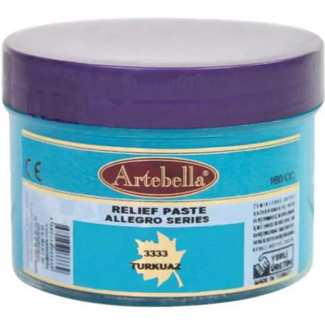 Artebella Allegro Πάστα Relief - 3333 Turquoise - 160ml