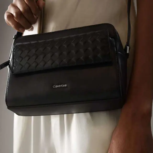 Calvin Klein - Γυναικεία Τσάντα Ώμου Ck Mini Quilt Camera Bag K60K611884-BEH Μαύρο 3