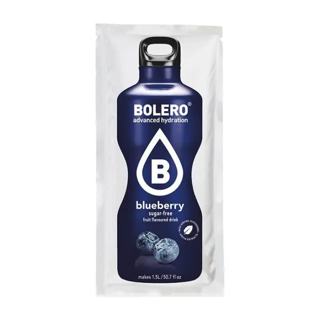 BOLERO Μύρτιλο - Χυμός σε σκόνη για 1,5L (σακουλάκι 9γρ)