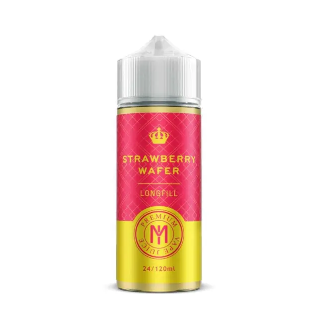 Strawberry Wafer 24ml (120ml) - M.I.Juice Flavorshots