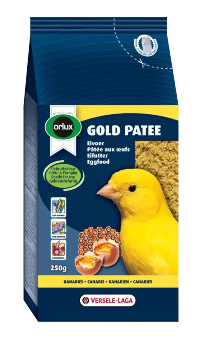 Versele Laga NutriBird Gold Patee Canaries Αυγοτροφή Πτηνών 250g 2