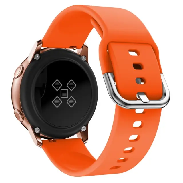 Λουράκι Σιλικόνης για Galaxy Watch Gear S2 Classic/ Gear Sport/ Galaxy Watch Active 2 (Fits all 20mm)- Orange OEM