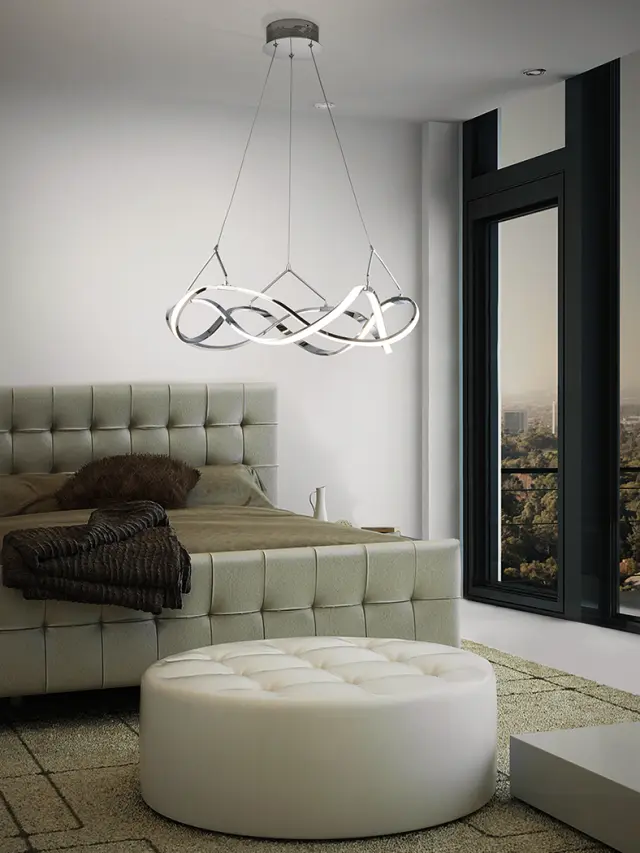 MOLLY LED LAMP Ø53 CHROME φωτιστικό κρεμαστό Χρώμιο 3