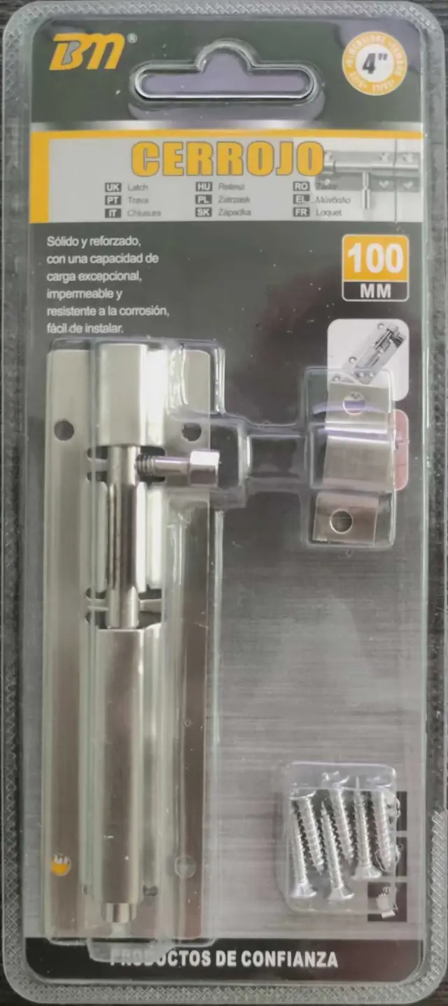 Σύρτης πόρτας - 100mm - Σετ 12 τεμάχια - 205862 2