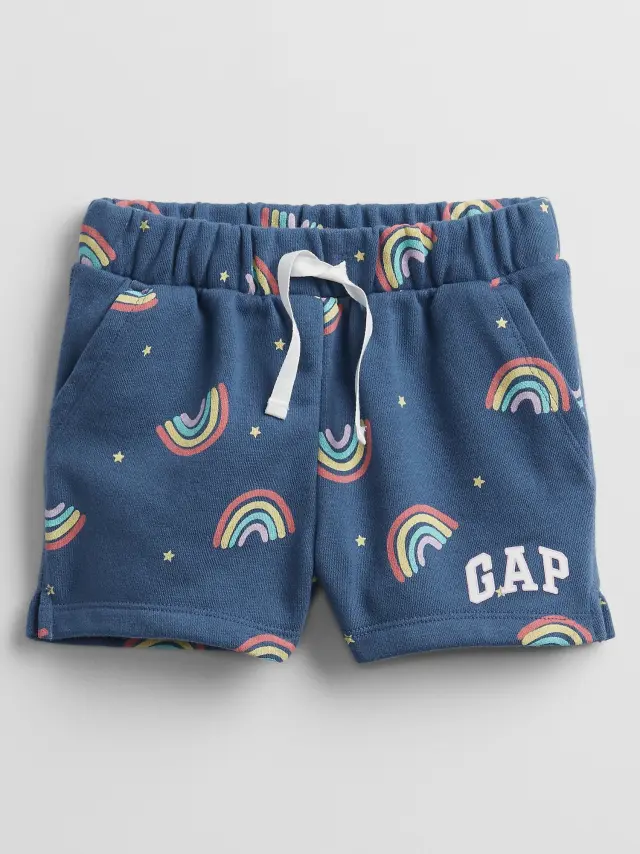 Νηπιακό Print Gap Logo Pull-On Σορτς rainbows - 2YRS