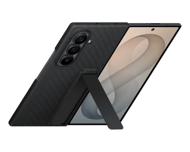 EF-XF976SBE Samsung Carbon Standing Case for Galaxy Z Fold 8 Ultra Black 3
