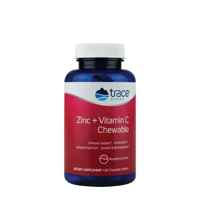 Trace Minerals Zinc + Vitamin C Chewable