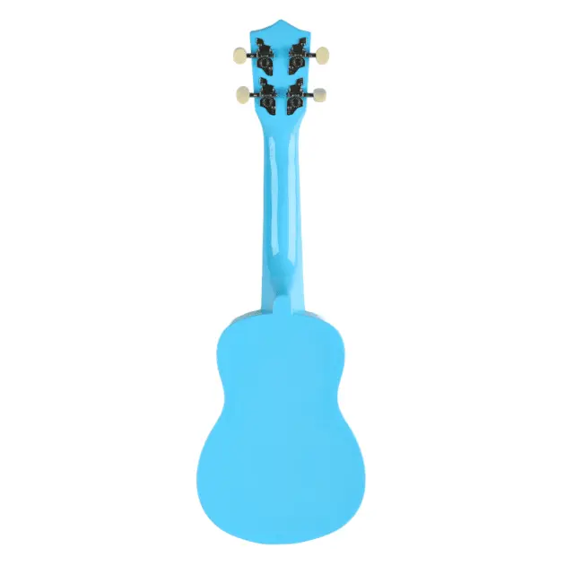 SUPRIMO UK21 LB soprano ukulele 21” blue wooden for children learning to play 2