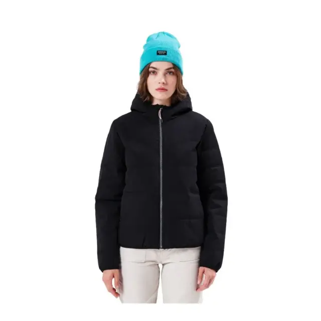 Emerson Women's Jacket With Hood (222.EW10.18-Black) - Μαύρο - XXL