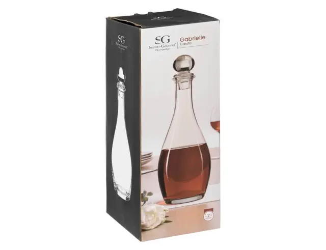 Καράφα Gabrielle Secret de Gourmet με πώμα και χωρητικότητα 1200ml 194892 2
