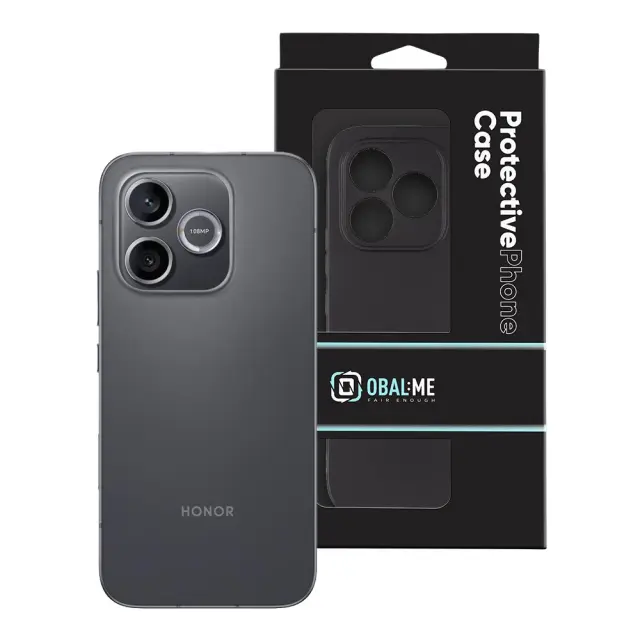 OBAL:ME Matte TPU Cover for Honor 600 Lite Black 3