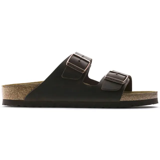 Birkenstock Πέδιλα Unisex δέρμα Oiled Καφέ BIR/ARIZONA 052533 HABANA