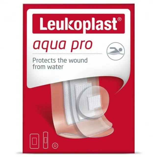 LEUKOPLAST Professional Aqua Pro Αδιάβροχα Αυτοκόλλητα Επιθέματα για Μικροτραυματισμούς σε 3 Μεγέθη, 20τεμ